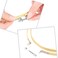 Caydo 8 Pieces 8 Size Embroidery Hoops 3 inch to 12 inch for Embroidery and Cross Stitch