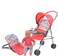 Hauck 14 inch Baby Doll Travel System with Doll Car Seat and Stroller Featuring Canopy and Play Tray