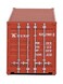 Walthers SceneMaster HO Scale Model of KLine Red White 40 Corrugated Container9498153