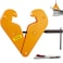 BestEquip Beam Clamp 4400lbs2ton Capacity I Beam Lifting Clamp 3inch9inch Opening Range Beam Clamps for Rigging Heavy Duty Steel Beam Clamp Tool Beam Hangers for Lifting RiggingYellow