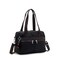 Kipling womens Womens Klara Handbag Organize Accessories Removable Shoulder Strap Dual Carry Handles Crinkle Handbag Black Tonal 1225 L x 85 H 6 D US
