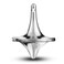 Spinning Top Accurate Metal Spinner Top Desktop Gyro Toys Little Fidget Toys SilverGold black