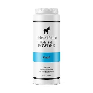 Pete  Pedro BODY  BALLS POWDER FROST  COOLING SENSATION TalcFree Ball Powder for Men  Helps With Odor  Absorbs Moisture  Sweat  Deodorant Hygiene For Groin  As Seen on Shark Tank 5 oz