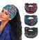 Efdagsad Boho Knotted Wide Headbands and Head Wraps for Women  African Style Elastic Yoga Hair Accessories