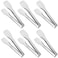 Serving Tongs Kitchen TongsBuffet Tongs Stainless Steel Food Tong Serving Tongsmall tongs 6 Pack 7 Inch