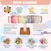 Clay Beads 7200 Pcs 2 Boxes Bracelet Making Kit  24 Colors Polymer Clay Beads for Bracelet Making Set  Jewelry Making kit Supplies and Charms  Bracelet Making Kit for Girls Teens Kids Age 412