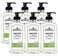JR Watkins Gel Hand Soap Scented Liquid Hand Wash for Bathroom orKitchen USA Made and Cruelty Free 11 fl oz Aloe  Green Tea 6 Pack