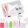 113PCS Diamond Painting Storage Containers Portable Bead Storage ContainerReusable Diamond Storage Box with Tools Diamond Painting Accessories kit