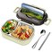 Stainless Steel Lunch Box  Bento Lunch Box for Adults Reusable Lunch Box Insulated Lunch Containers with Spoon Chopsticks and Phone Stand  Stainless Steel Bento Box Adult Lunch Box Tiffin Lunch Box