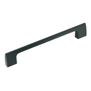 Amerock  Cabinet Pull  Matte Black  6516 inch 160 mm CentertoCenter  Riva  1 Pack  Drawer Pull  Drawer Handle  Cabinet Hardware