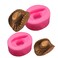2 Pieces Cowboy Hat Silicone Mold Cowboy Theme Silicone Fondant Mold Kitchen Baking Mold Cowboy Hat Chocolate Candy Mold for Sugarcraft Chocolate Candy Cake Decoration