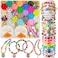 Clay Beads Arts and Crafts Kit for Jewelry Making With Smiley Letter Beads Gifts for Girls Age 612