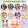 Clay Beads Arts and Crafts Kit for Jewelry Making With Smiley Letter Beads Gifts for Girls Age 612