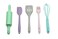 melii 5 Piece Real Mini Baking Tool Set Cooking Tools for Kids
