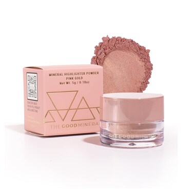 Mineral Gold Highlighter  The Good Mineral PINK GOLD
