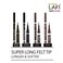 Laflare LAFI Liquid Eyeliner Super Long Felt Tip LongLasting Makeup Waterproof  Smudgeproof All Day Long Eye Liner Brown