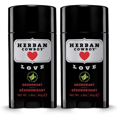 Herban Cowboy Love For Her Deodorant Pack of 2