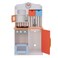 Teamson Kids Little Chef Florence Classic Kids Play Kitchen Toddler Pretend Play Set with Accessories 2 Drawers and Clock Coral Red Twilight