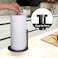 Paper Towel Holder Countertop OBODING Black Kitchen Paper Towel Holder Stand for Kitchen and Bathroom Organization Stainless Steel Paper Towel Holders for Standard and Large Rolls Matte Black