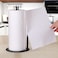 Paper Towel Holder Countertop OBODING Black Kitchen Paper Towel Holder Stand for Kitchen and Bathroom Organization Stainless Steel Paper Towel Holders for Standard and Large Rolls Matte Black