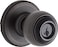Kwikset Polo Entry Door Knob with Lock and Key Secure Keyed Handle Exterior Doorknob Front Entrance and Bedroom Venetian Bronze Pick Resistant SmartKey Rekey Security