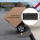 Set of 2 Curb Ramps with 4 Ton Capacity  for Cars Trucks RVs ATVs Motorcycles Hand Trucks Mowers and Carts by Stalwart Gray