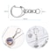 80 Pcs Keychain Clip D Snap Hook Roctee Metal Key Ring with Chain Hooks for Lanyard Key Chain Crafting DIY Crafts Keychain Carabiner Clip Hardware with Open Jump Ring Silver Keychain Hardware