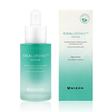 MIZON Cicaluronic Serum soothing moisturizing hyaluronic acid vegan formula Korean skincare 30ml 101 FL oz