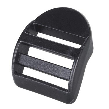 Ninepeak Plastic Ladder Tension Lock Buckles 24 Pcs Black 15 Inch