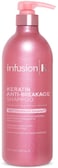 Infusion K Keratin AntiBreakage Shampoo with UltraKeratin Complex  Strengthens Weak  Damaged Hair  Hydrates  Moisturizes  Color Safe Paraben Sulfate Cruelty Free  USA Made 32 oz