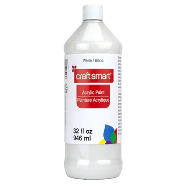 Acrylic Paint by Craft Smart 32 oz White
