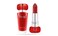 PUPA Milano Vamp Extreme Colour Lipstick With Plumping Treatment  For Fuller Defined Lips  Adds Incredible Deep Color To Lips  Soft Texture Adheres Perfectly  302 Ruby Red  0123 Oz