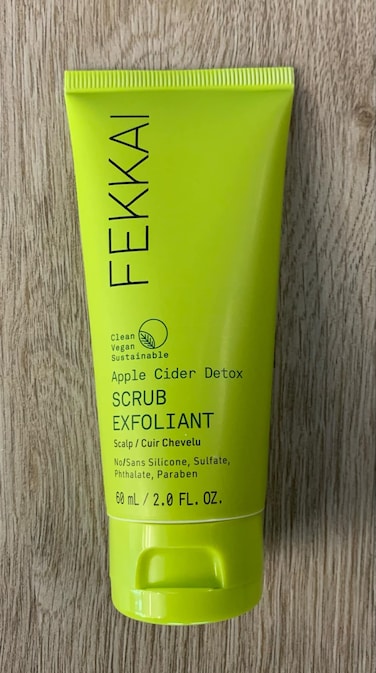 Fekkai Apple Cider Detox Clarifying Scrub  2 oz  Scalp Treatment  Removes BuildUp  Exfoliates  For All Hair Types  Vegan CrueltyFree