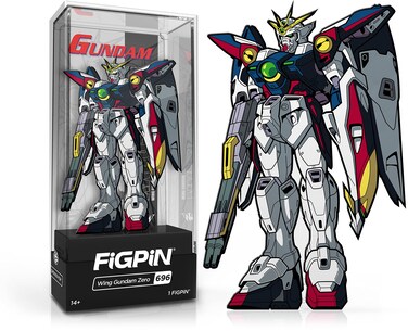 FiGPin Character Enamel Pin 696 GUNDAM Wing Gundam Zero