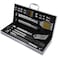 BBQ Grill Accessories  16PC Kitchen Utensils Set  Barbecue Tool Kit for Anniversary Birt