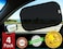 kinder Fluff Car Window Shade 4PackThe Only Certified Car Window Sun Shade for Baby Proven to Block 9995 UVR  Moms Choice Gold Award  Car Seat Sun Protection  Standard