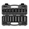 TEKTON 12 Inch Drive Deep 12Point Impact Socket Set 17Piece 516114 in  SID92337