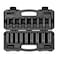 TEKTON 12 Inch Drive Deep 12Point Impact Socket Set 17Piece 516114 in  SID92337