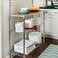 HoneyCanDo SFT01630 Dinnerware Storage Set 5PieceWhite