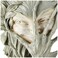 Design Toscano Bashful Wood Sprite Tree Face Mystic Decor Wall Sculpture 9 Wx5 Dx13 H Two Tone Stone