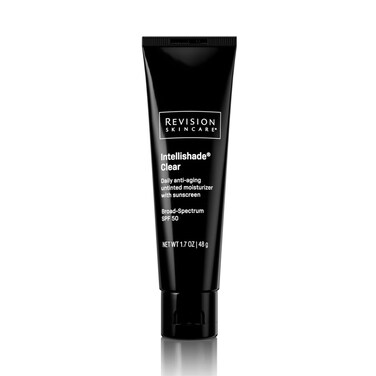Revision Skincare Intellishade Clear Anti Aging Daily Moisturizer with SPF 50 Untinted and Oil Free with Peptides and Hyaluronic Acid 17 oz