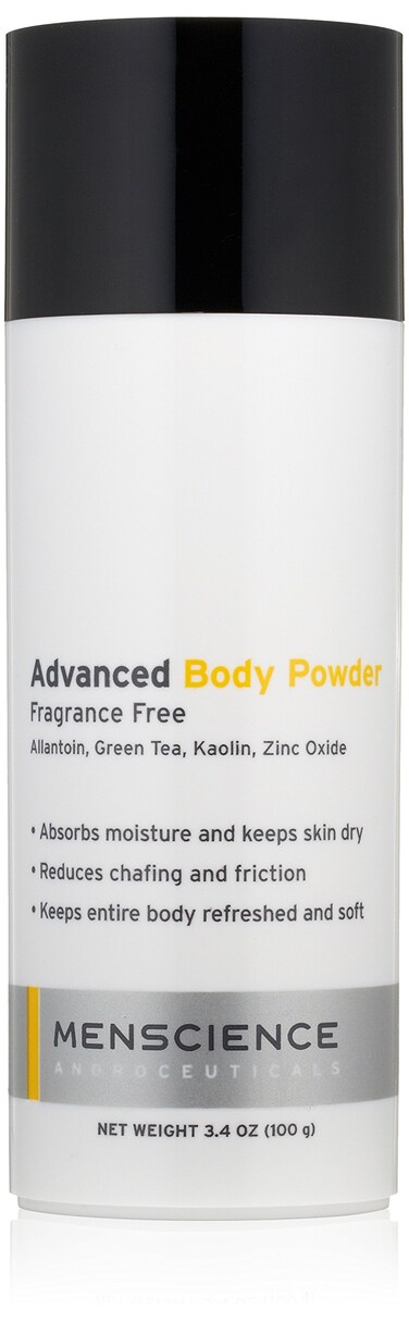 MenScience Androceuticals Advanced Body Powder 34 oz