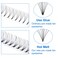 Premade Fans Eyelash Extensions 5D 6D 7D 8D 10D Volume Lash Extensions 007mm Thickness Short Stem heat bonded Premade Fans Russian Volume Prefanned Lash Extensions8D007D 814mm Mixed Tray