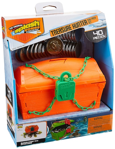 Splash Bombs Treasure Chest Pool Diving Toy 8435