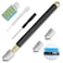 Glass Cutter 2mm20mm Upgrade Glass Cutting Tool with Glass Cutting Oil Pencil Style Oil Feed Carbide Tip Glass Cutter for MirrorTilesMosaic