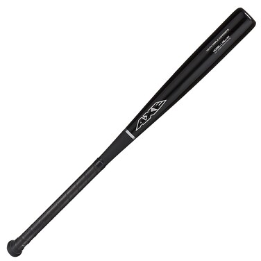 Axe Bat Youth Maple Composite Wood Bat 30 Black with Grip Tape Cupped End