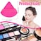 Pimoys 6 Pieces Powder Puff Face Soft Triangle Makeup Puff for Loose Powder Setting Powder Velour Foundation Sponge Makeup Blender Sponge Beauty Makeup Tool