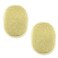 Natural Exfoliating Loofah Pads for Face and Body Soft Weave Facial Scrubber Gentle Sisal Cleanser Sponge Bath and Shower Exfoliator for Men Women 2 Pack