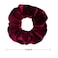 GUVASS 12 Pack Hair Scrunchies Burgundy Velvet Elastics Scrunchy Bobbles Soft Hair Bands Hair Ties