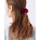 GUVASS 12 Pack Hair Scrunchies Burgundy Velvet Elastics Scrunchy Bobbles Soft Hair Bands Hair Ties